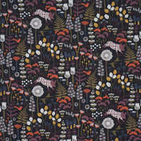 Schumacher Hoppmosse Midnight Fabric 183000