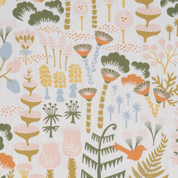 Schumacher Hoppmosse Ivory And Multi Fabric 183001