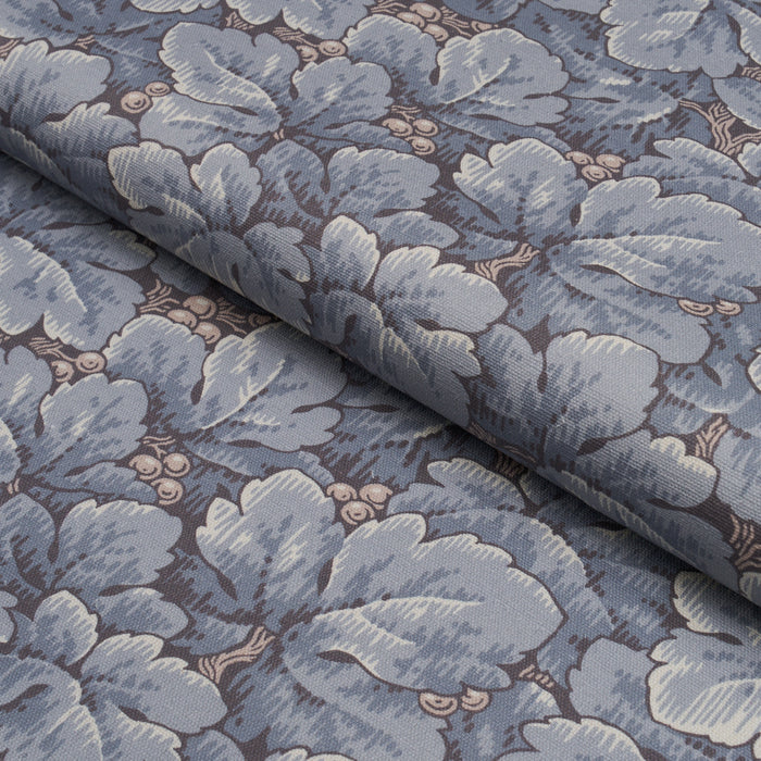 Schumacher Waldemar Blue Fabric Sample 183040