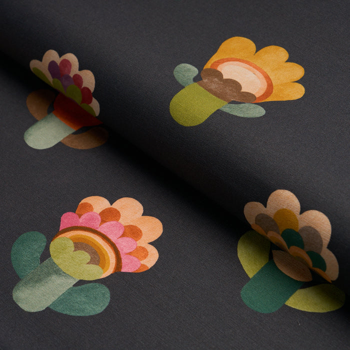 Schumacher Le Jardin Night Fabric 183092