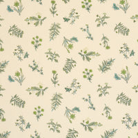 Schumacher Jeter Des Fleurs Beaded Print Artichoke Fabric 183111