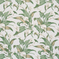 Schumacher Arum Lilies Ivory Fabric 183120