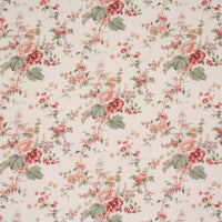 Schumacher Midsummer Hollyhock Rose Fabric 183130
