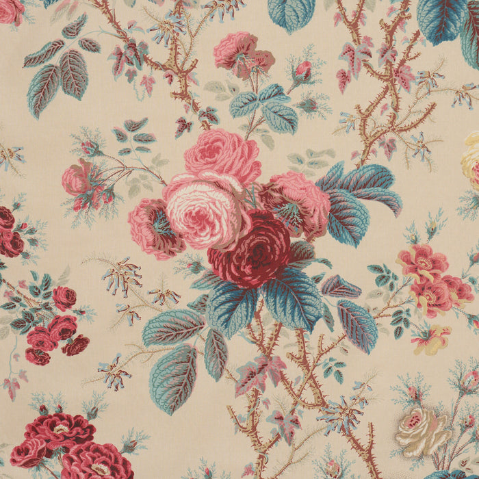 Schumacher She Walks In Beauty Chintz Document Fabric Sample 183141