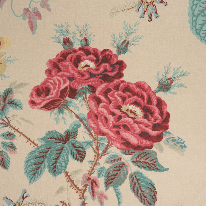 Schumacher She Walks In Beauty Chintz Document Fabric 183141