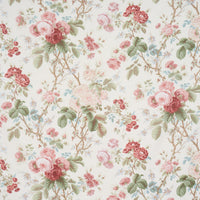 Schumacher She Walks In Beauty Chintz Rose Fabric 183142