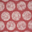 Schumacher Painted Circles Red Fabric 183182