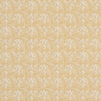 Schumacher Barton'S Eagle Hand Print Yellow Fabric 183190