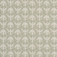Schumacher Barton'S Eagle Hand Print Green Fabric 183191