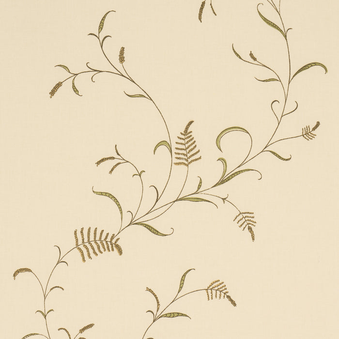 Schumacher Winding Wheat Yellow Fabric 183200