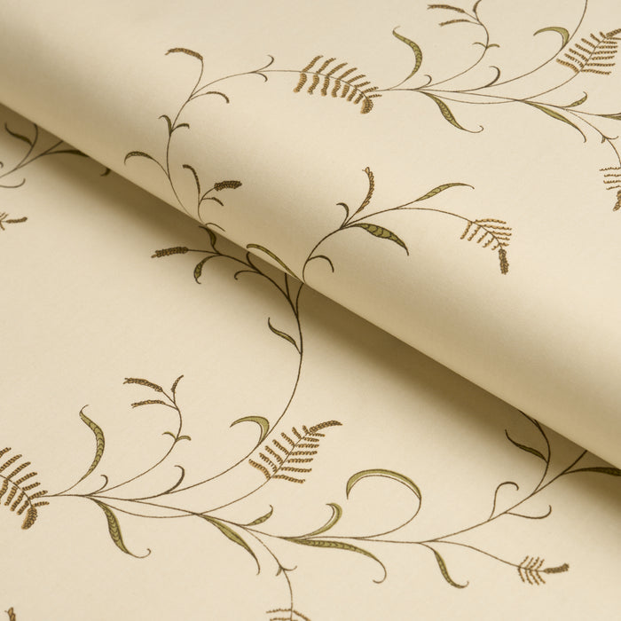 Schumacher Winding Wheat Yellow Fabric 183200