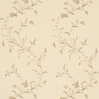 Schumacher Winding Wheat Yellow Fabric 183200