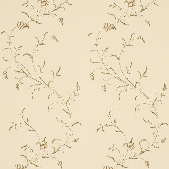 Schumacher Winding Wheat Yellow Fabric 183200