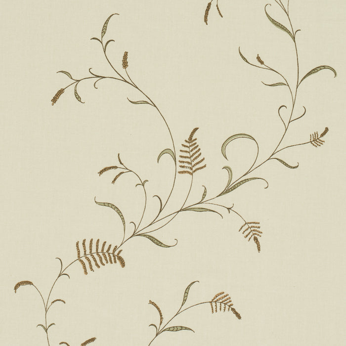 Schumacher Winding Wheat Green Fabric 183201