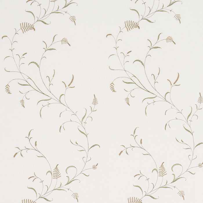 Schumacher Winding Wheat Neutral Fabric Sample 183202