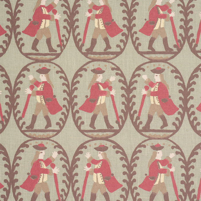 Schumacher Country Gentleman Green Fabric Sample 183212