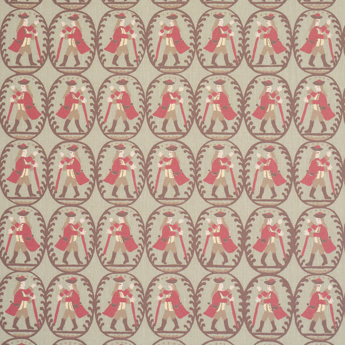 Schumacher Country Gentleman Green Fabric Sample 183212