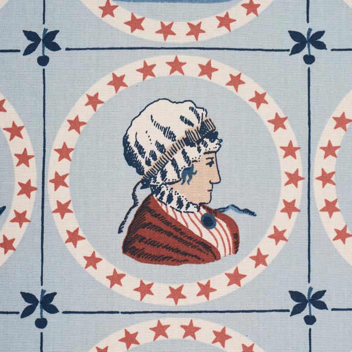 Schumacher George Washington Sky Fabric Sample 183220