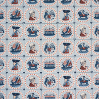 Schumacher George Washington Sky Fabric 183220