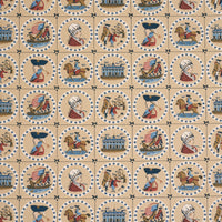 Schumacher George Washington Neutral Fabric 183222