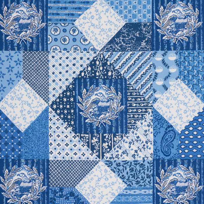 Schumacher Variable Star Blue Fabric 183230