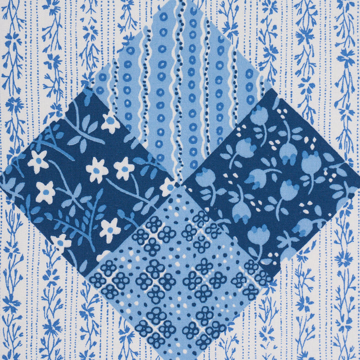 Schumacher Variable Star Blue Fabric 183230