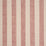 Schumacher Mahdavi Stripe Hand-Block Print Red Fabric 183240