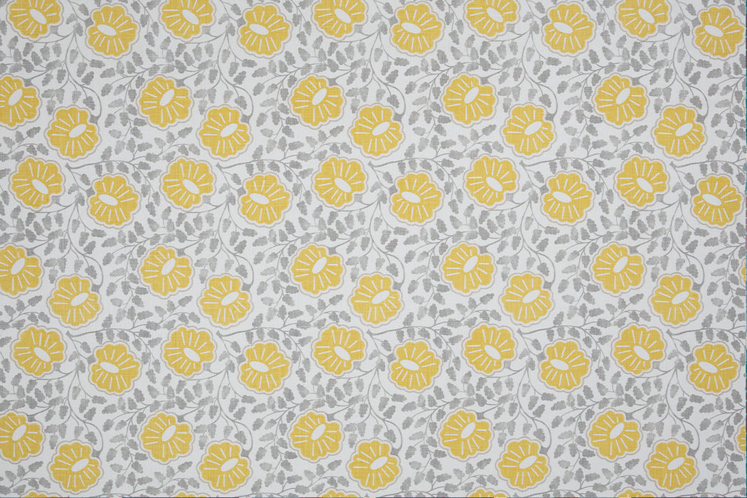 Christopher Farr Punch Paisley Lemon Fabric Sample