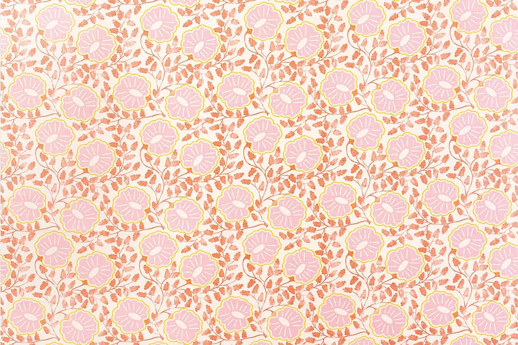 Christopher Farr Punch Paisley Peach Fabric