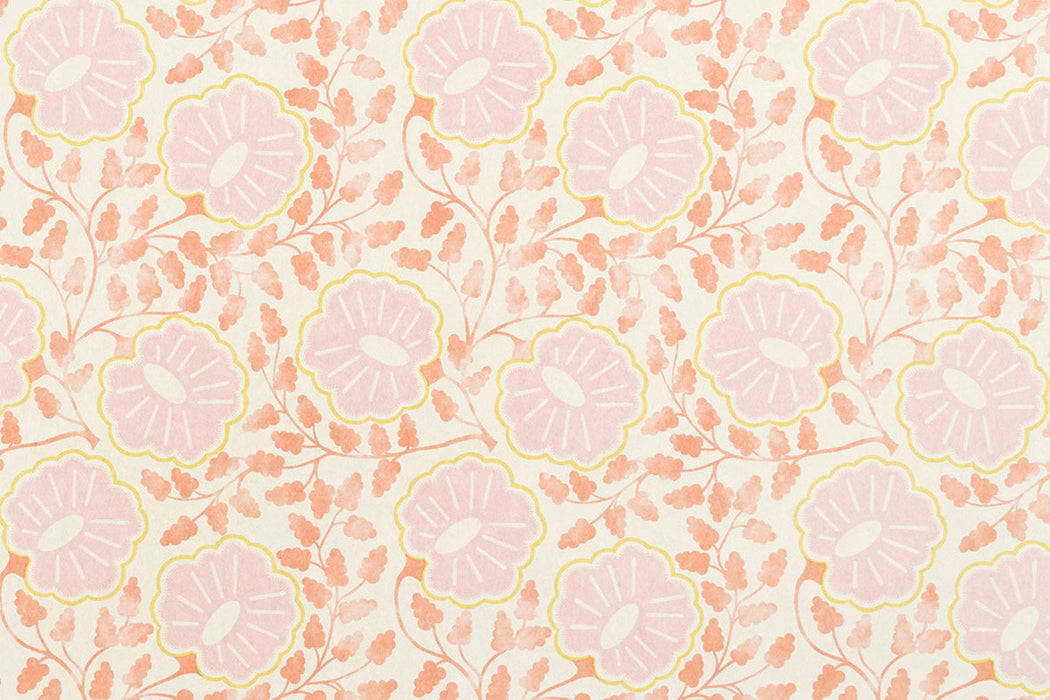 Christopher Farr Punch Paisley Guava Wallpaper Sample