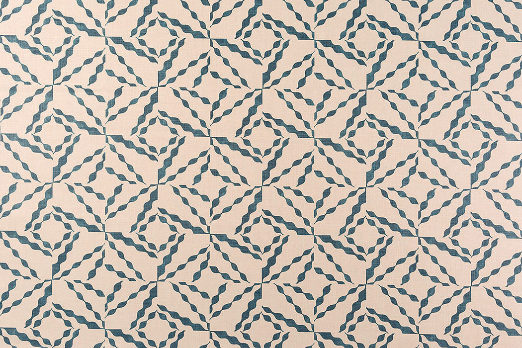 Christopher Farr Puzzle Navy Fabric Sample