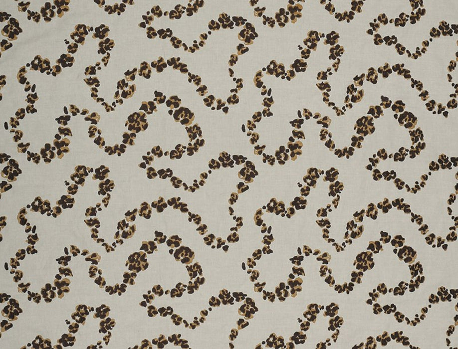 No.9 Thompson Leopard Trail Golden Brown Fabric Sample N9012221002