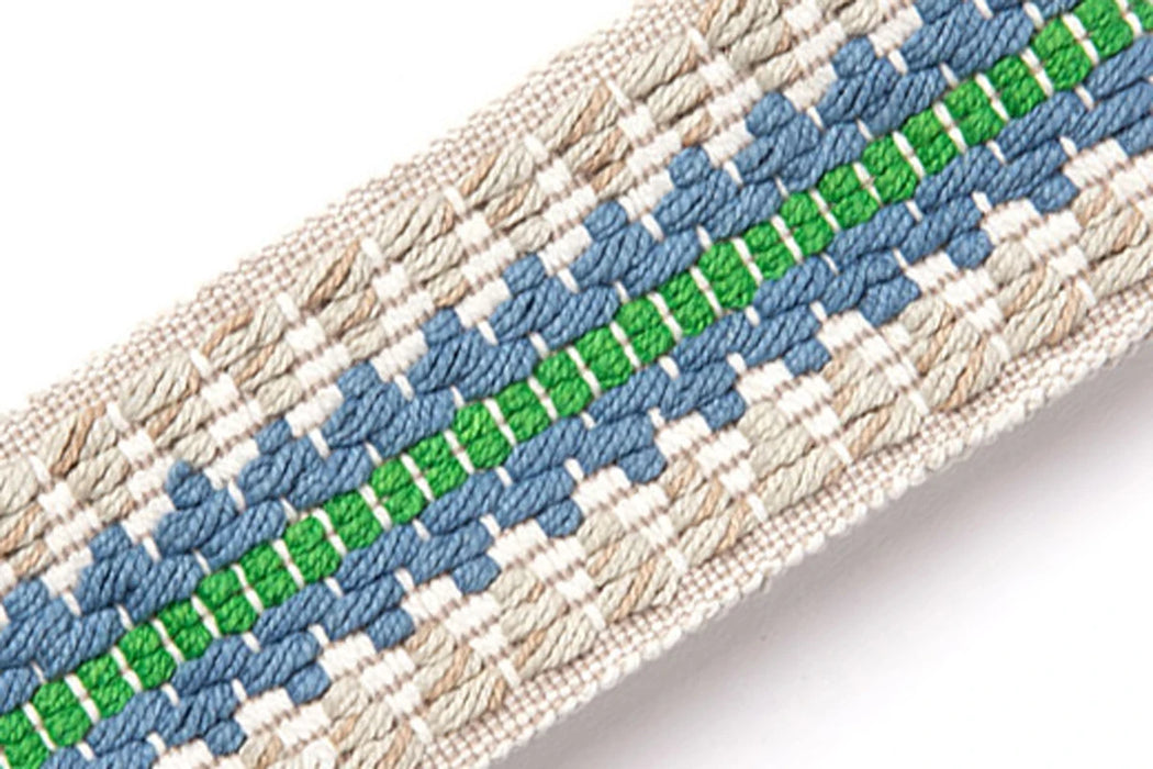 Christopher Farr Railroad Green Trim Sample