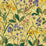 Schumacher Ros Och Lilja Ochre Wallpaper Sample 1963