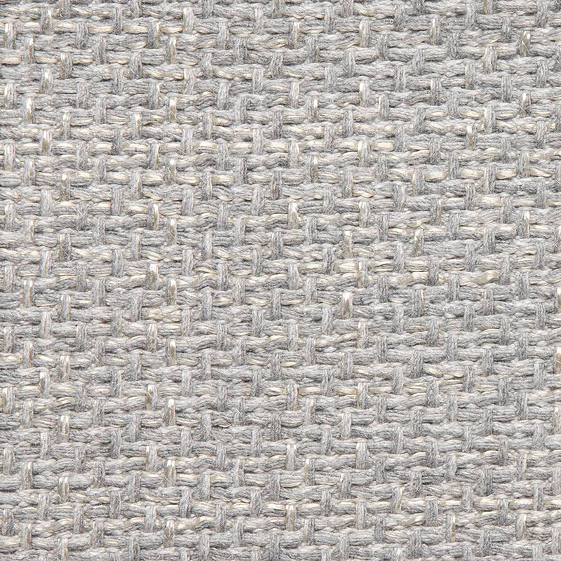 Holly Hunt Great Plains Entwine True Silver Fabric Sample 1970/03