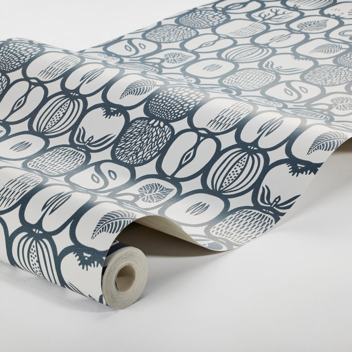 Schumacher FruktlaDa Slate Wallpaper Sample 1973