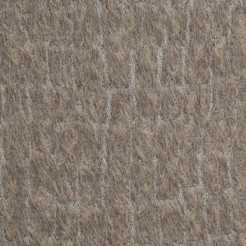 Holly Hunt Great Plains Exotic Alpaca Peat Heather Fabric 1975/03