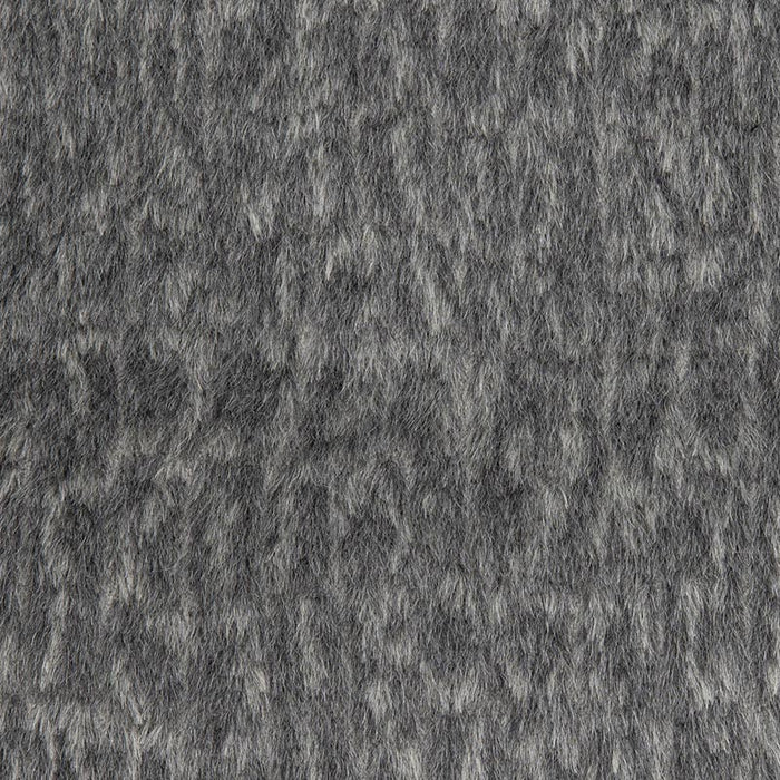Holly Hunt Great Plains Exotic Alpaca Charcoal Fabric Sample 1975/04