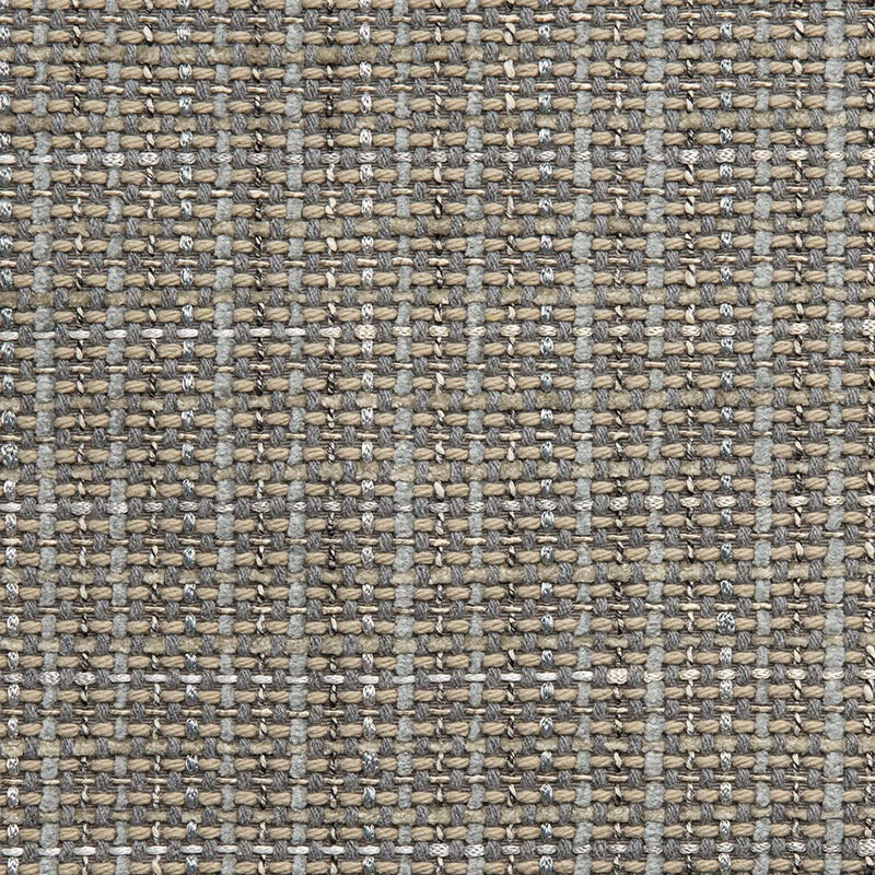 Holly Hunt Great Plains Luxe Grid Warm & Cool Fabric Sample 1976/03