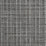 Holly Hunt Great Plains Luxe Grid Graphite Fabric Sample 1976/04