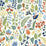Schumacher Herbarium Multi Wallpaper Sample 1978