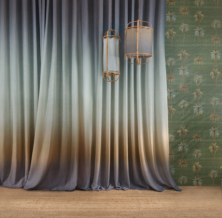 Jim Thompson Ora Shadow Blue Hour Fabric Sample JT013970002 