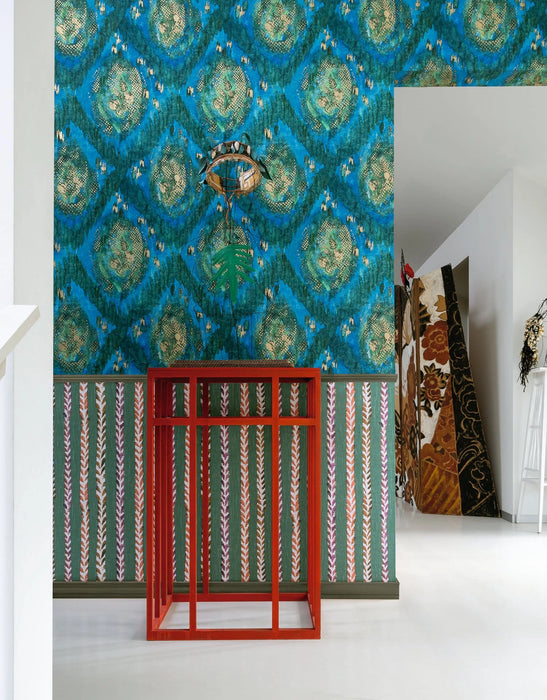 Pierre Frey Viva la vida Riviere Wallpaper Sample FP262002