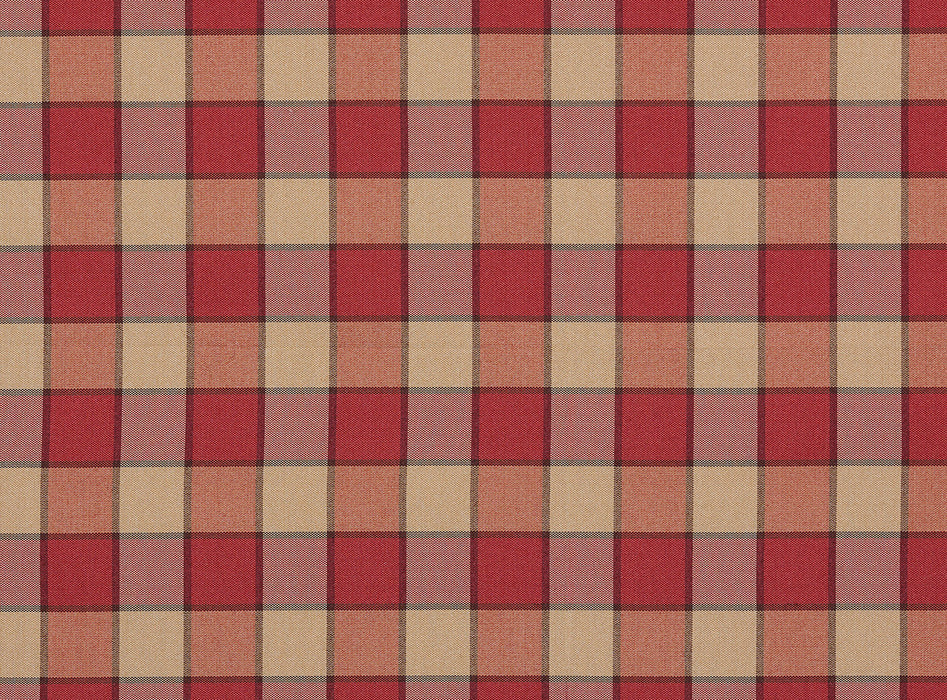 Le Manach Bruyeres Rouge Fabric Sample L4556001