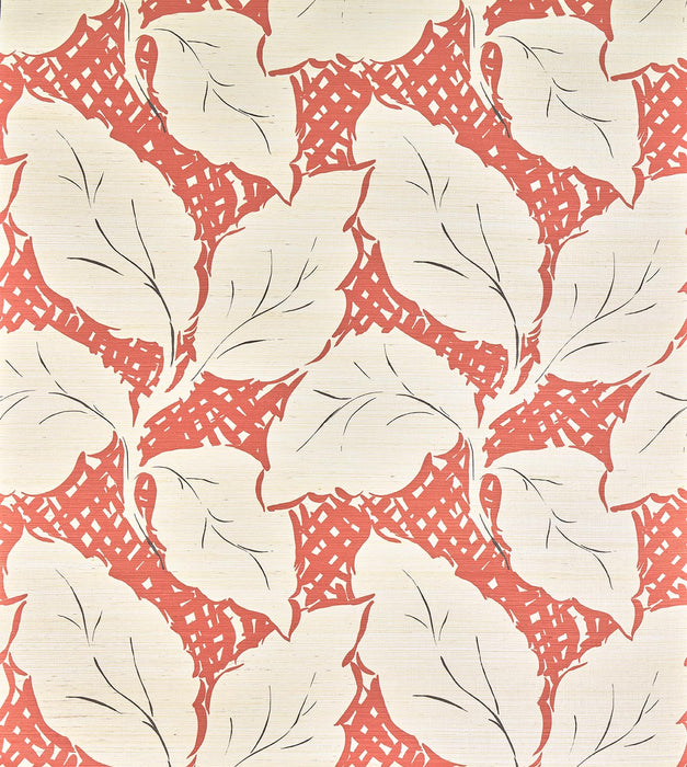 Pierre Frey Daphne Corail Wallpaper Sample FP109004