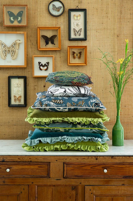 Pierre Frey Flore Fusain Fabric Sample F3908001