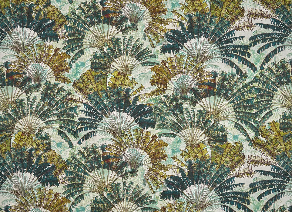 Pierre Frey L'Arbre Du Voyageur Vegetal Fabric Sample F3937001