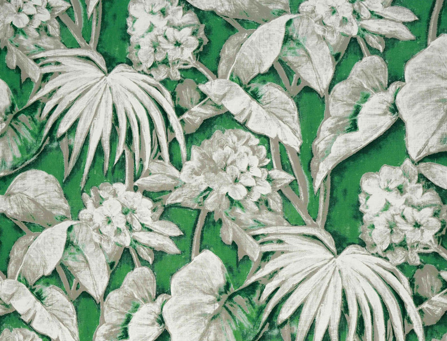 Jim Thompson Palm Isle Emerald Fabric Sample JT013762002