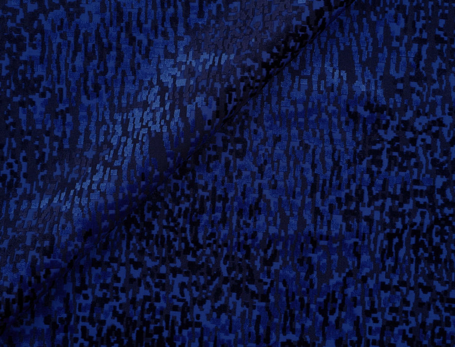 Jim Thompson Backbeat Lapis Fabric Sample JT013803004