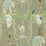 No.9 Thompson Monkey Business Sage Fabric Sample N9012304005